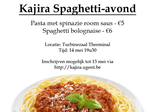 Spaghetti-avond
