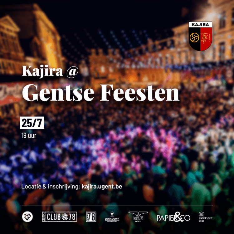 Kajira naar de Gentse feesten!