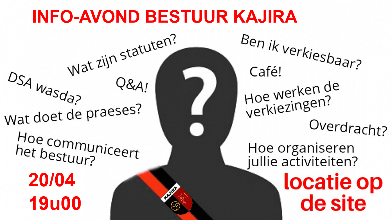 Infoavond over bestuursfuncties 2023-2024