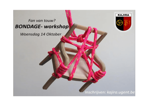 Bondage workshop voor beginners