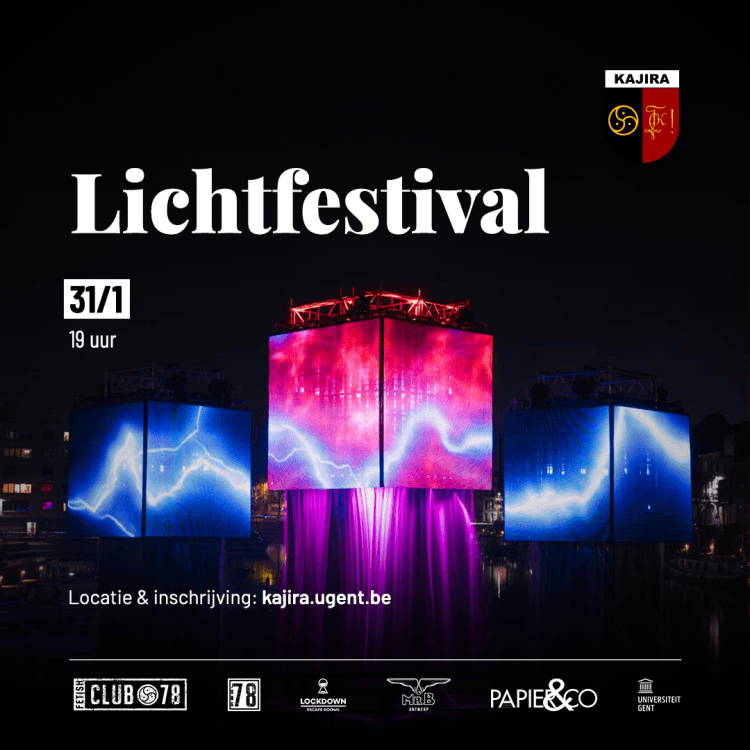 Kajira op het Lichtfestival