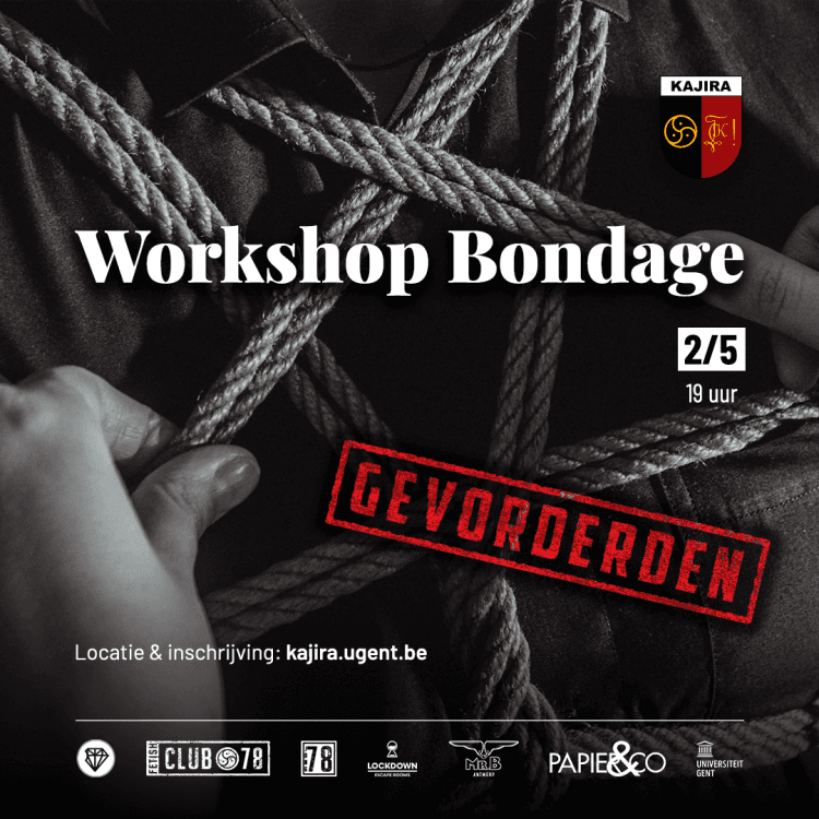 Bondageworkshop voor gevorderden