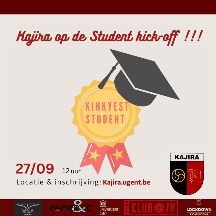 Kajira op de Student kick-off !!!