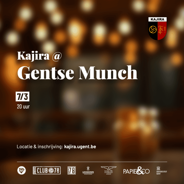 Kajira naar de Gentse Munch