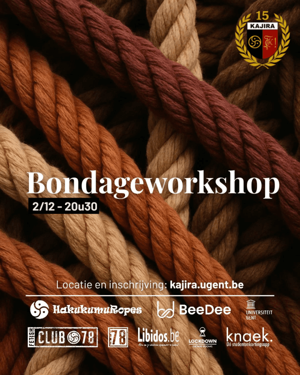 Bondageworkshop 2 Rope & feeling 