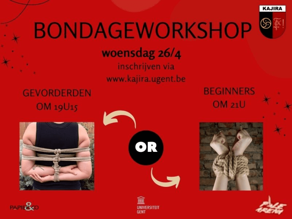 Bondageworkshop voor beginners