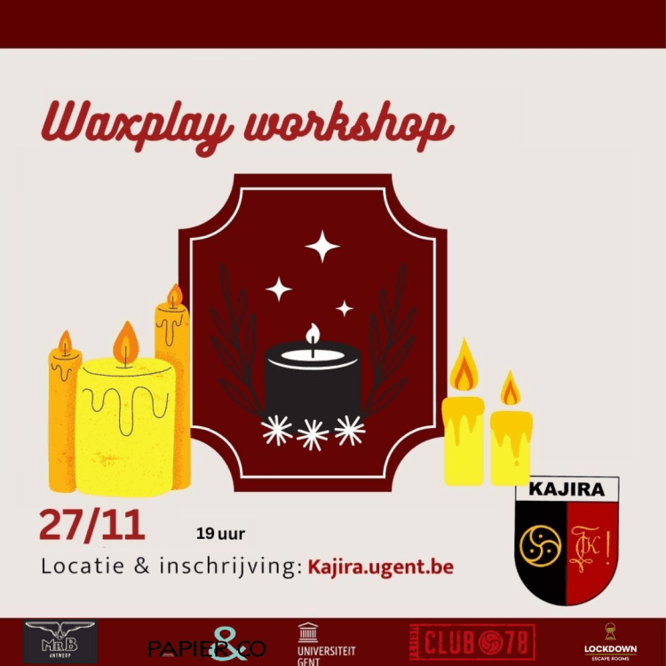 Waxplay workshop SLOT 1