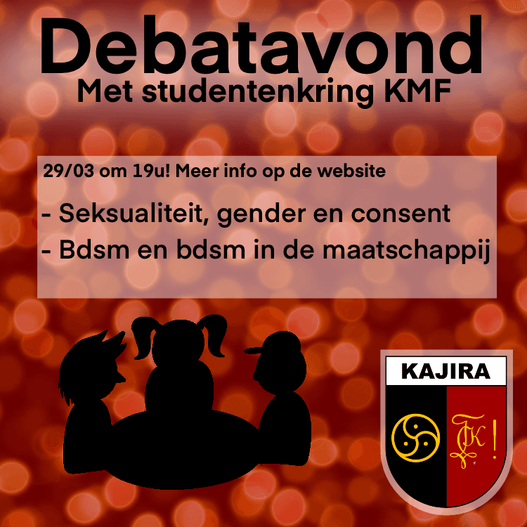 Debatavond met studentenkring KMF