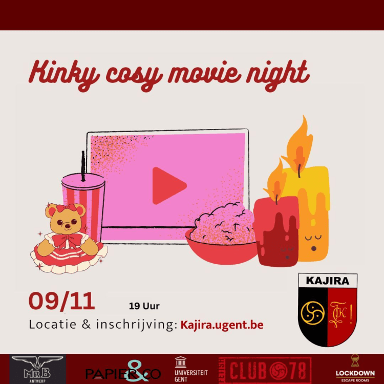 Kinky cosy movie night