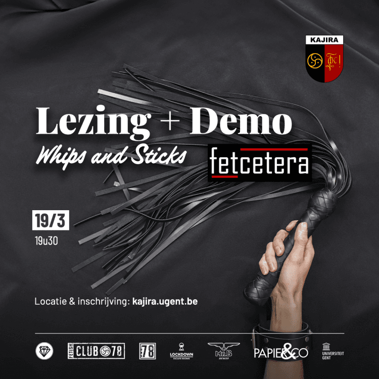 Lezing + Demo Whips and Sticks