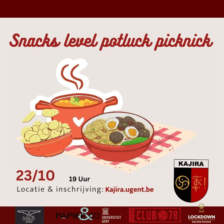 Snacks level potluck picknick